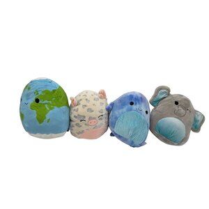 Kellytoy Squishmallows lot of 4 plush stuffed animal  toys  8  inchEaster